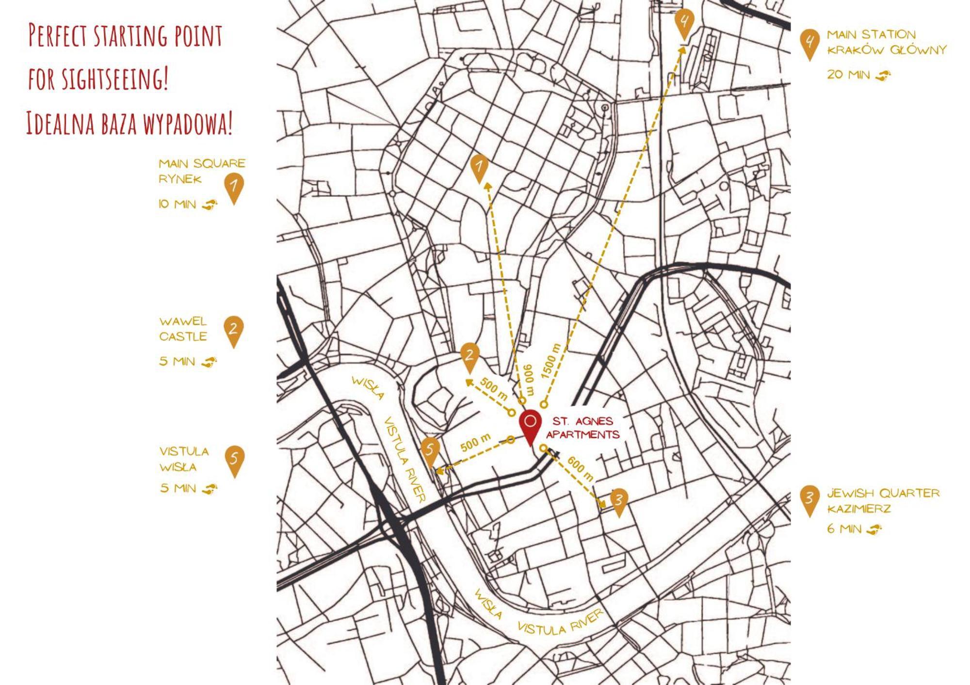 St Agnes Apartments Old Town 크라쿠프 외부 사진